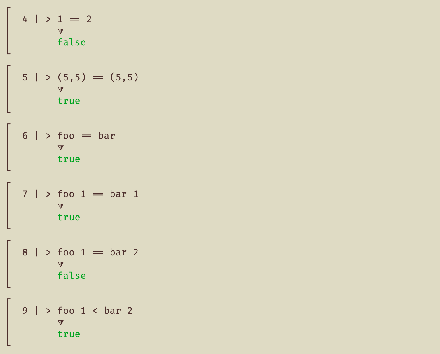 Universal Eq/Ord demo