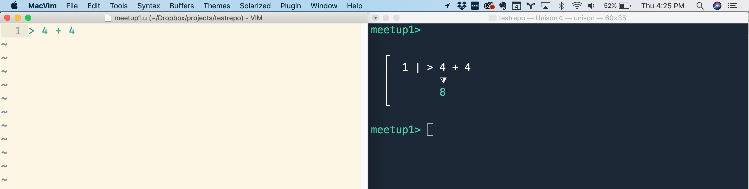 Basic setup writing Unison